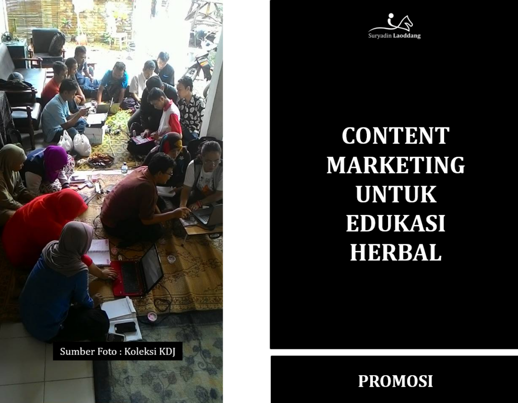 Content Marketing untuk Edukasi Herbal